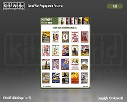 Kitsworld 1/35 Scale - WWI SAV Propaganda Posters 